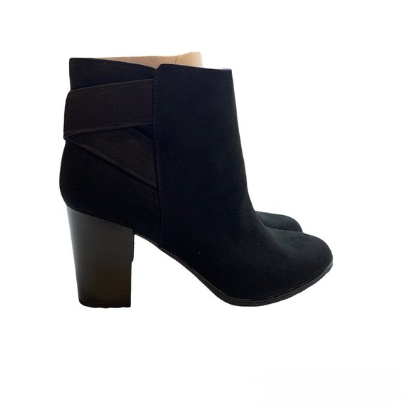 a new day Black Booties Ankle Boots Heels Size‎ 10 NWT! Black - Picture 1 of 6
